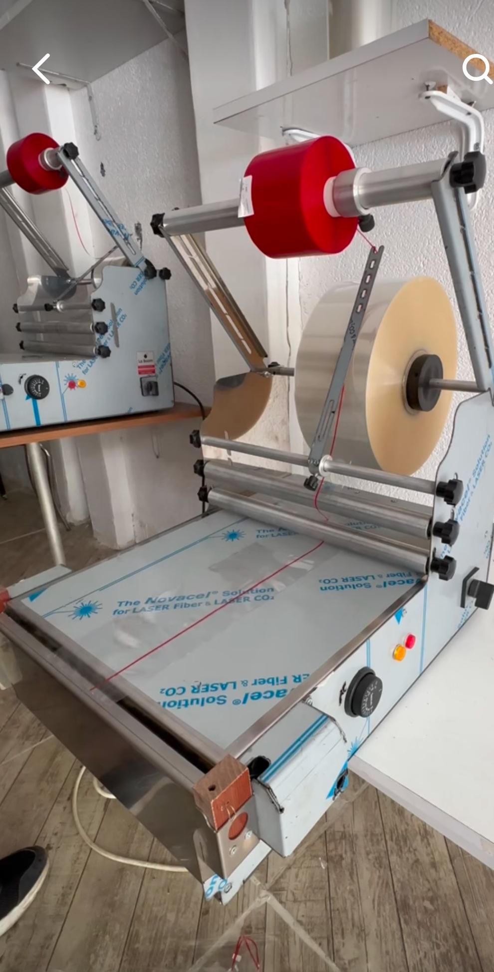 Sigara kutusu jelatin makinası manuel BİRLİK MAKİNE